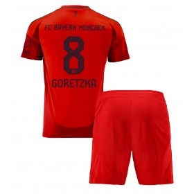 Bayern Munich Leon Goretzka #8 Heimtrikot 2024-25 Kurzarm (+ kurze hosen)